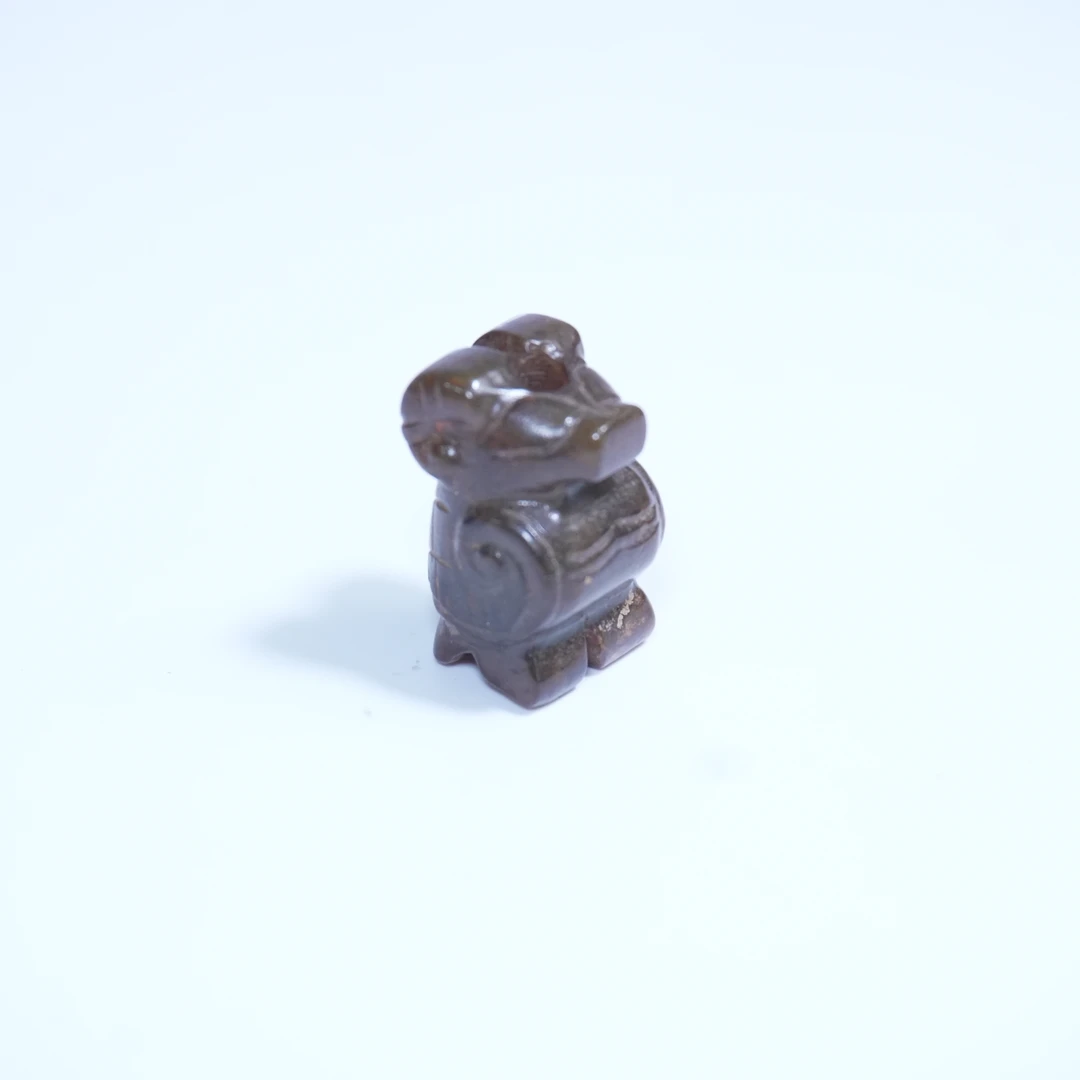 清代仿古瑞兽形玉佩（汉）432966*古玉*传承