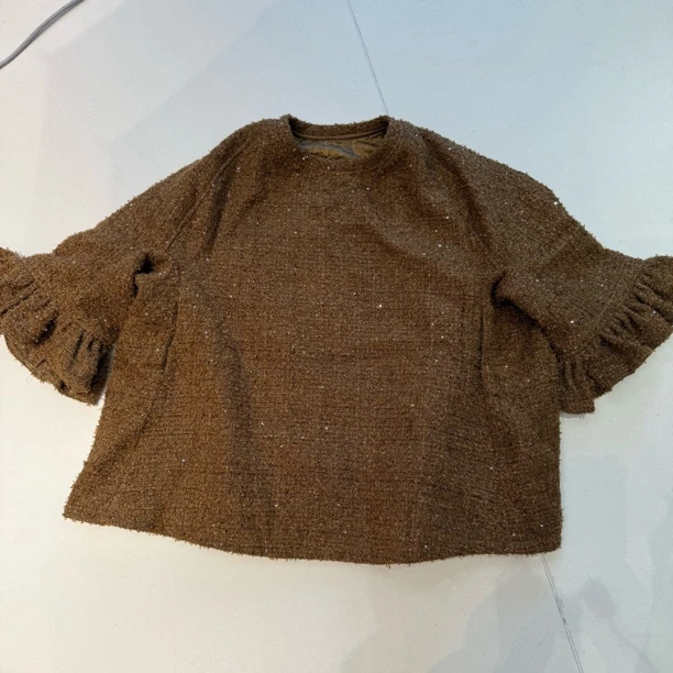 大花袖《手工太太服》 新中式百搭早秋新款重工外套