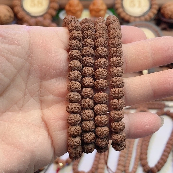 豆***仔手串金刚菩提8地表平细108