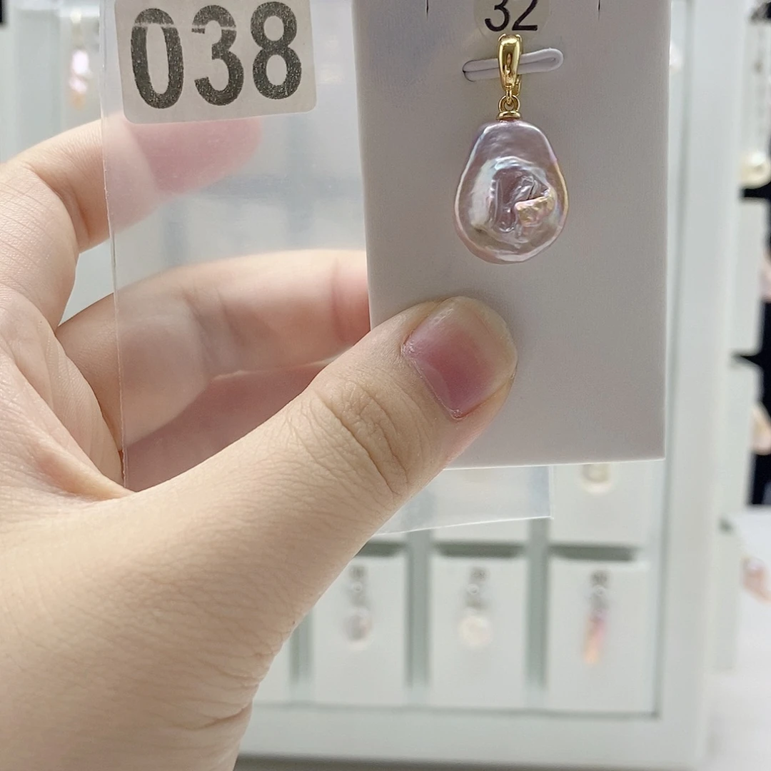 合金淡水珍珠颈饰