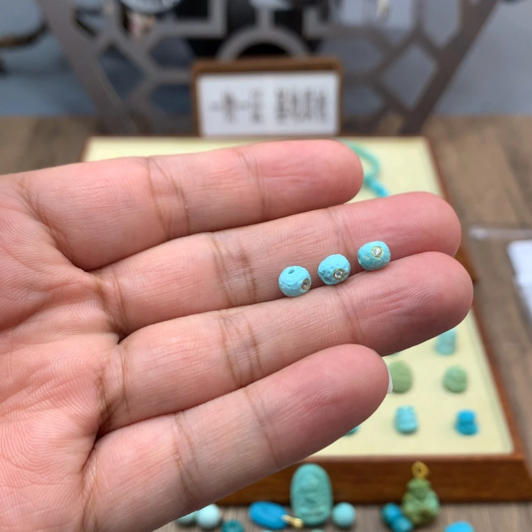 内***谁绿松石未镶嵌13配饰