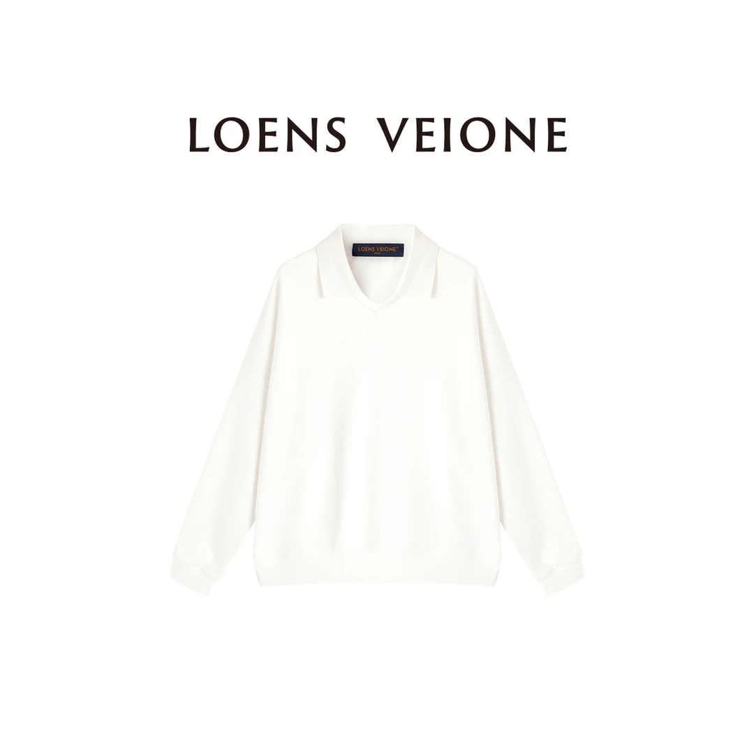 LOENS VEIONE/路斯威亚【澳大利亚棉】美式复古质感上衣24CVCA0236N