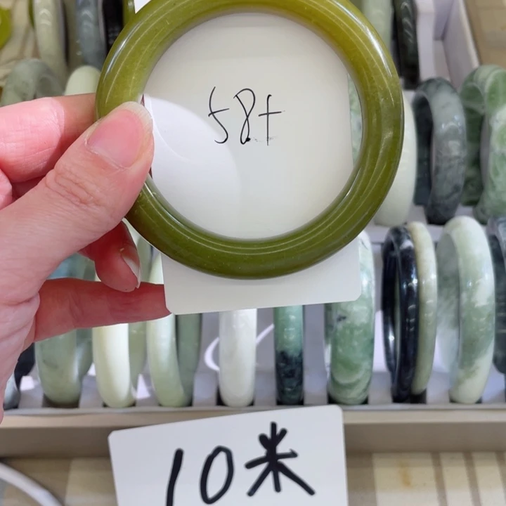 蛇纹石玉手镯未镶嵌夏****²