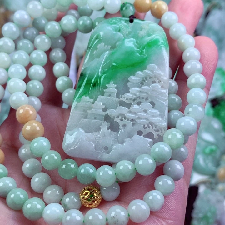 吊坠(不含链)未镶嵌翡翠