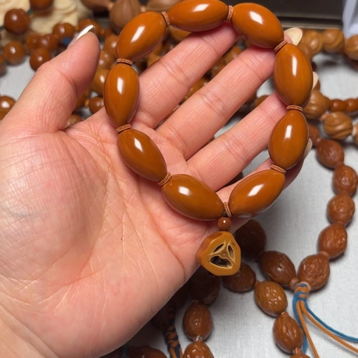 橄榄核手串/手链1.4光珠手串