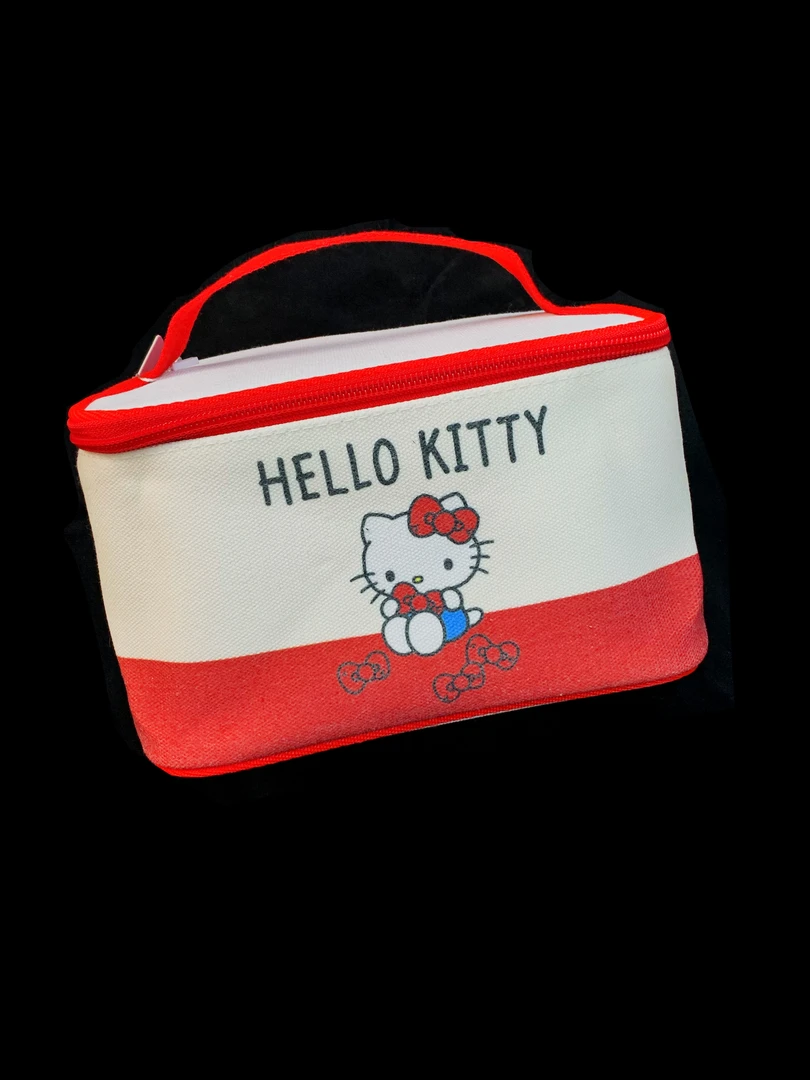 正版HelloKitty水洗色帆布化妆包收纳洗漱包