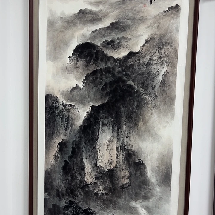 国画李文峰的画作