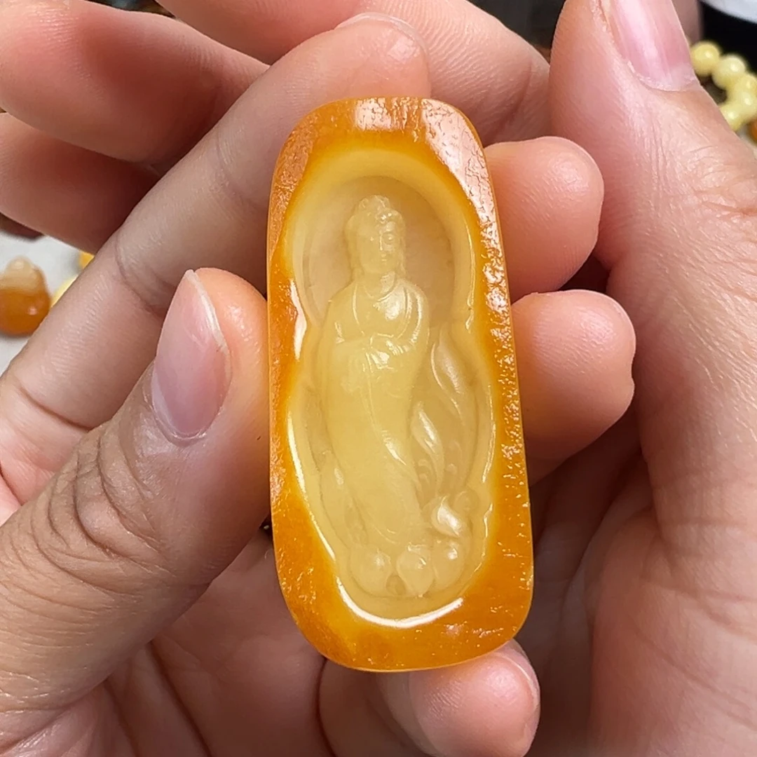 蜜蜡未镶嵌裸石蜜蜡