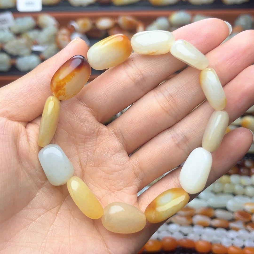 和田玉手链未镶嵌