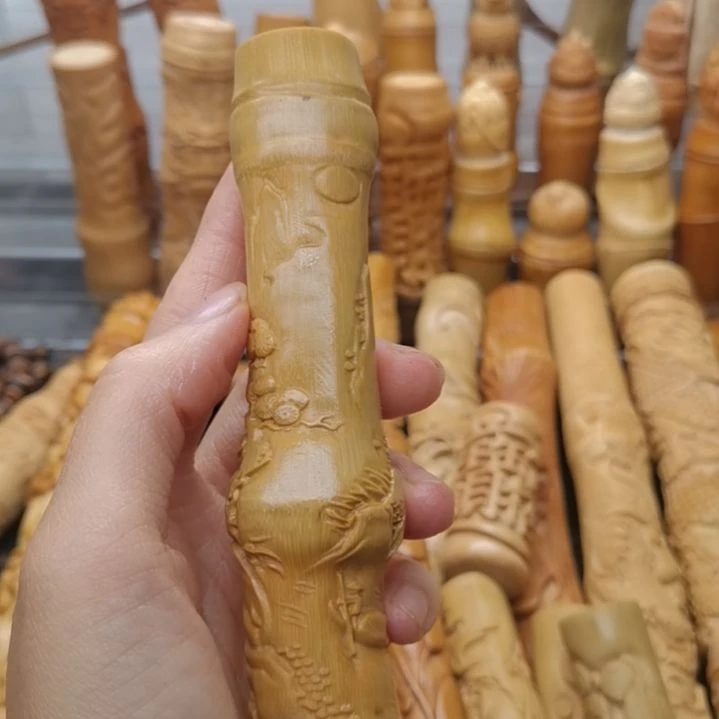 用***0竹黄皮料子浮雕山水