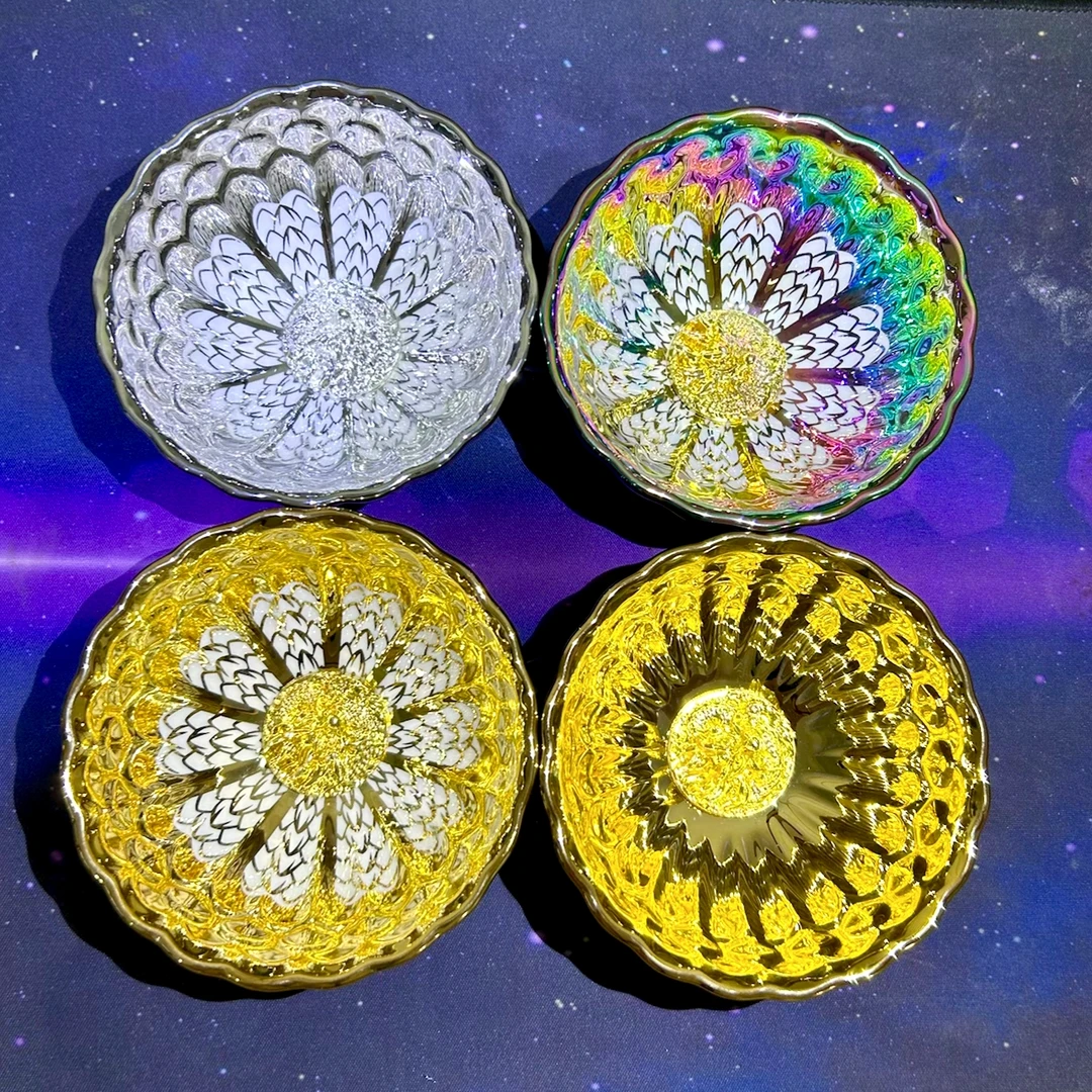 【4只龙王杯】高端主人杯陶瓷手工杯无礼盒