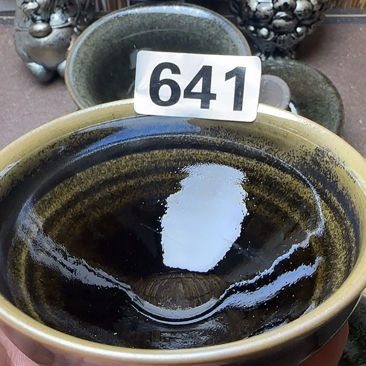 用***4茶盏主人杯龙窑柴烧全手工