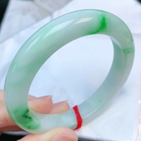 未镶嵌手镯翡翠54圈口881346