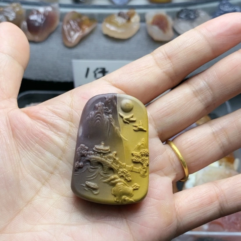 【闪购商品】未镶嵌吊坠定制石英质玉