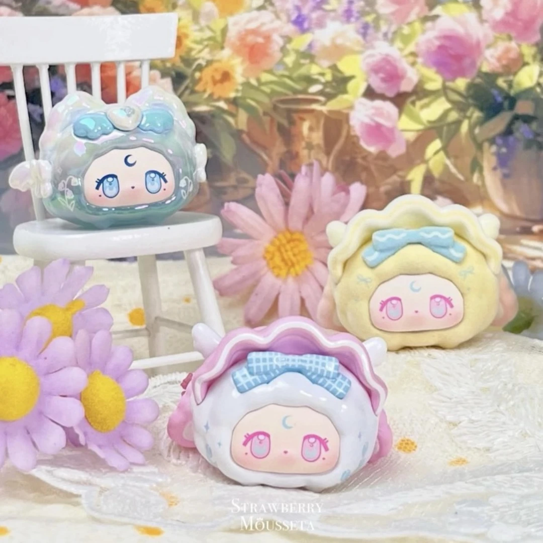 【拆盒】白日梦草莓慕斯塔梦境花园BUNNY可爱潮玩盲盒摆件