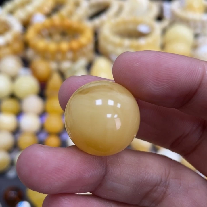 别***王裸石蜜蜡未镶嵌20.5mm福利款