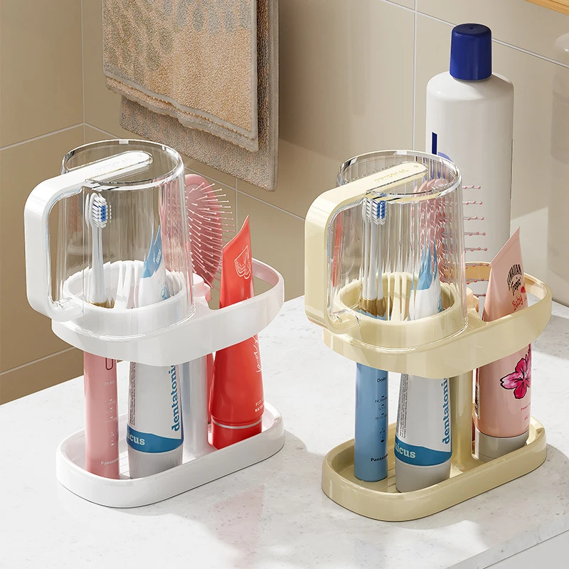 漱口杯牙杯住校学生宿舍用刷牙杯子洗漱杯套装用品电动牙刷收纳盒