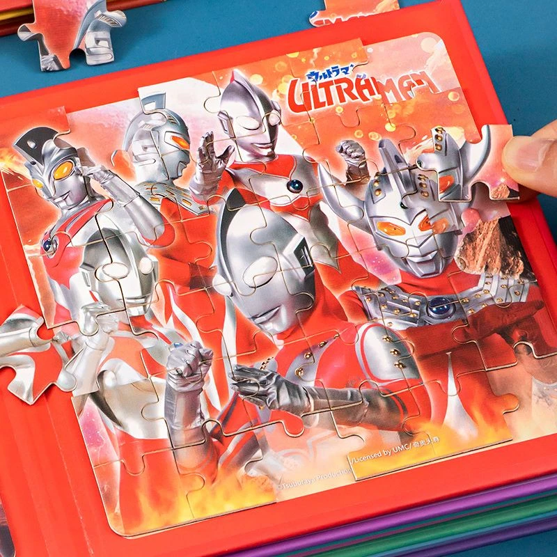 奥特曼磁力进阶拼图3-6岁儿童启蒙早教益智玩具