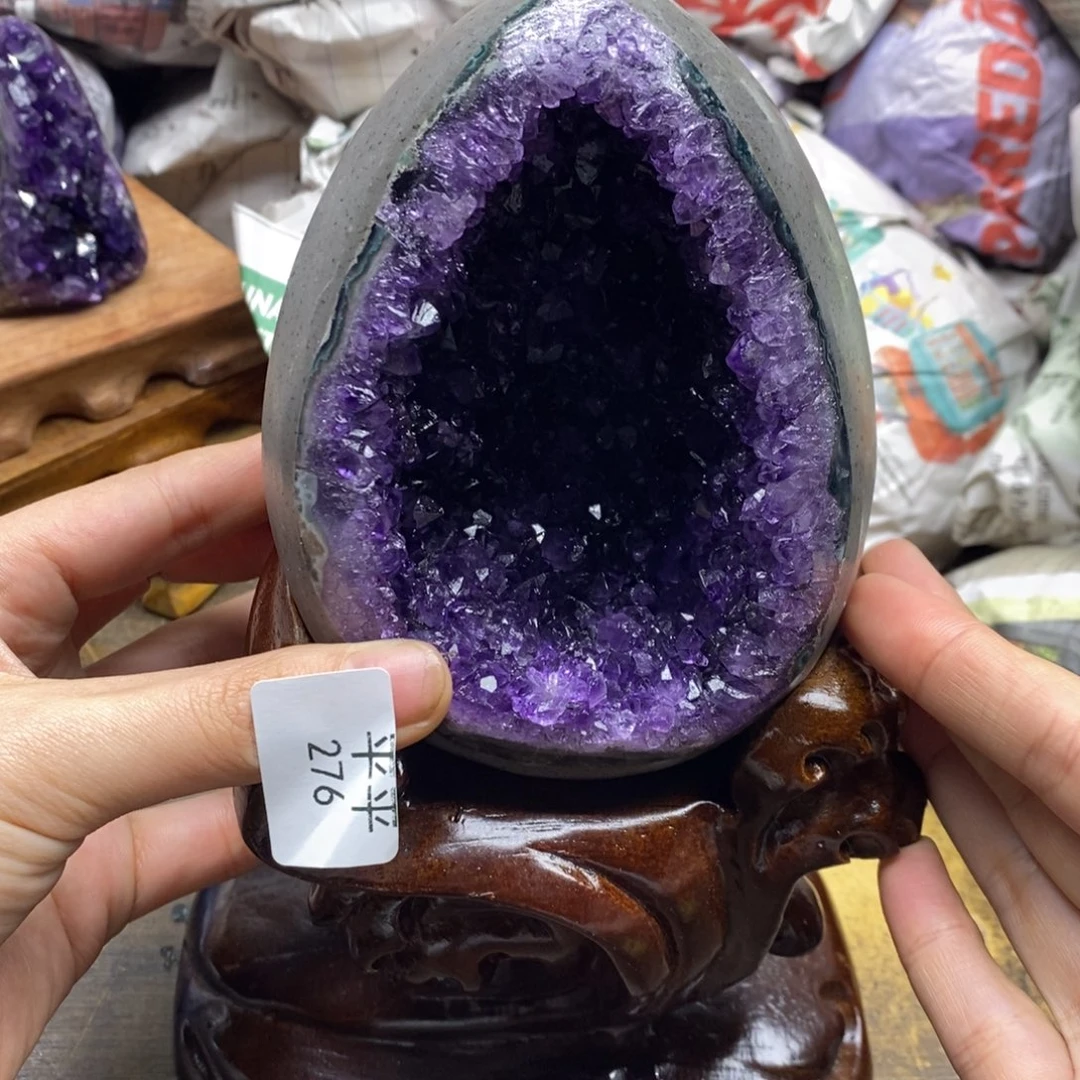 紫晶乌拉圭未镶嵌