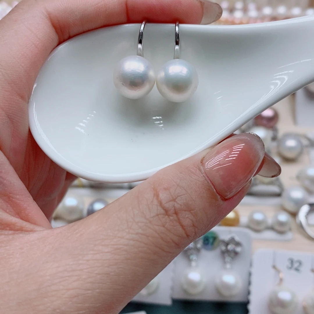 淡水珍珠银S925镶嵌颈饰