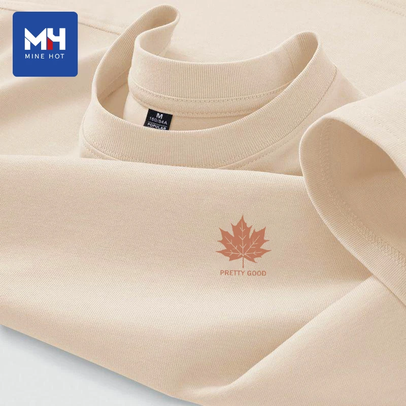 唐狮集团MH新款圆领运动男潮流透气纯棉短袖t恤夏季宽松百搭上衣U