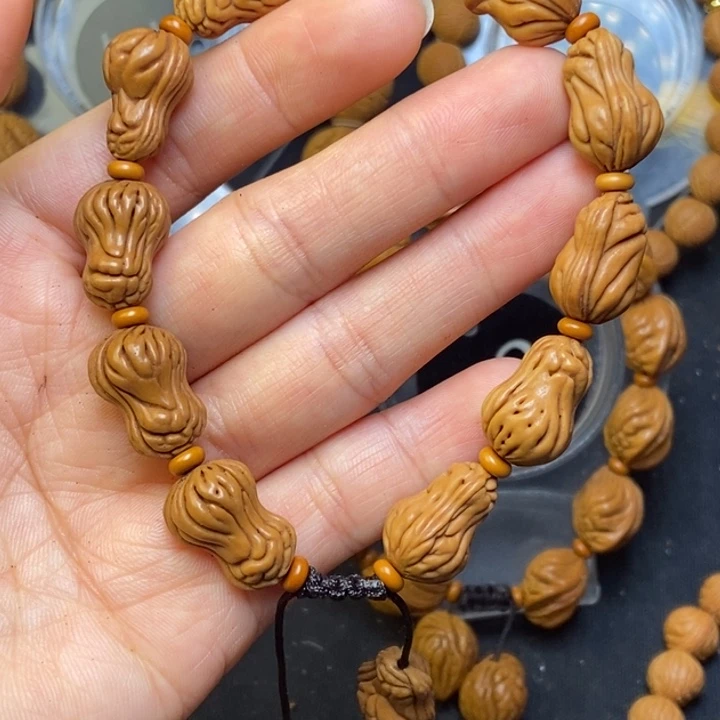 吊坠桃核秦岭龙纹桃核17尺寸