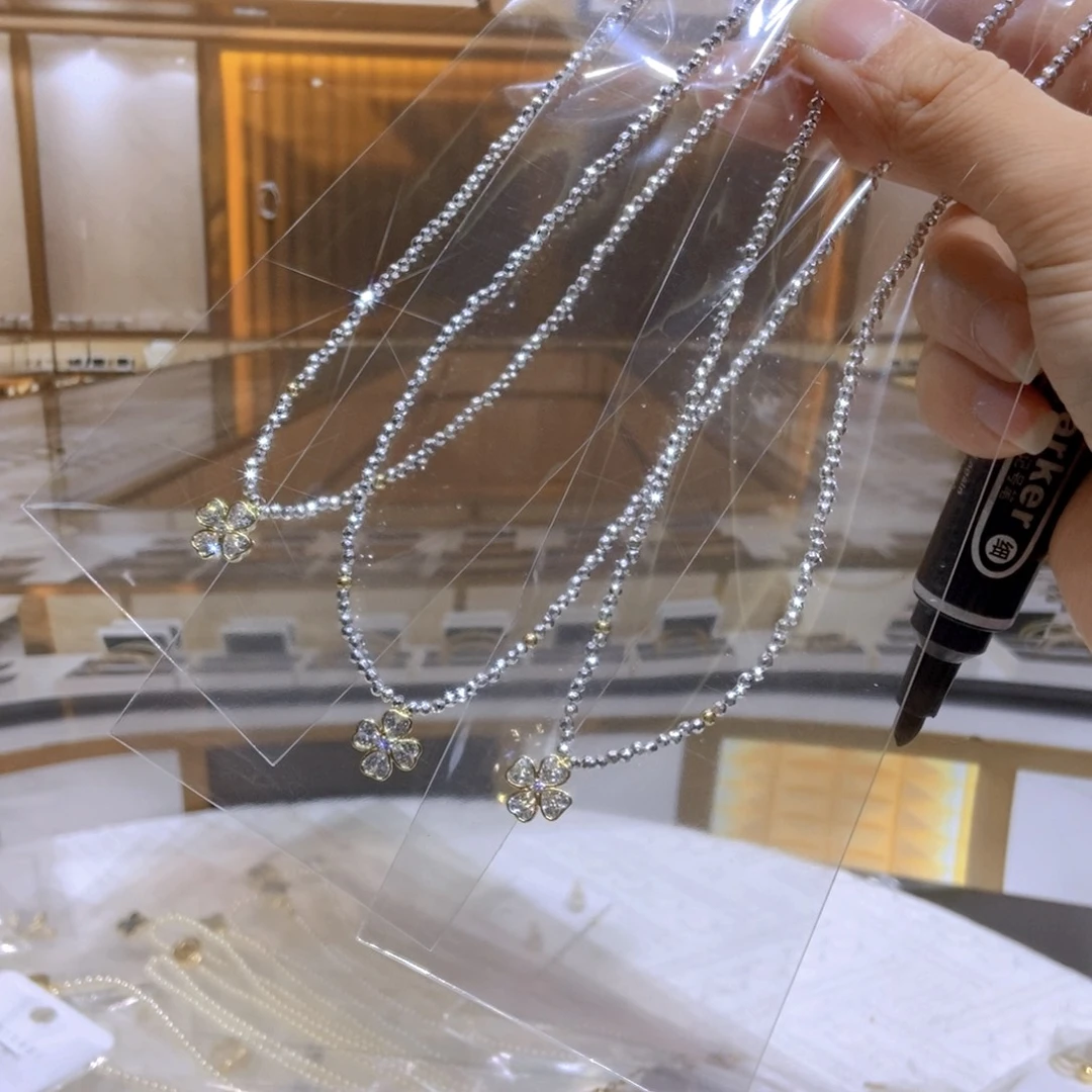 琉璃纯铜合金项链