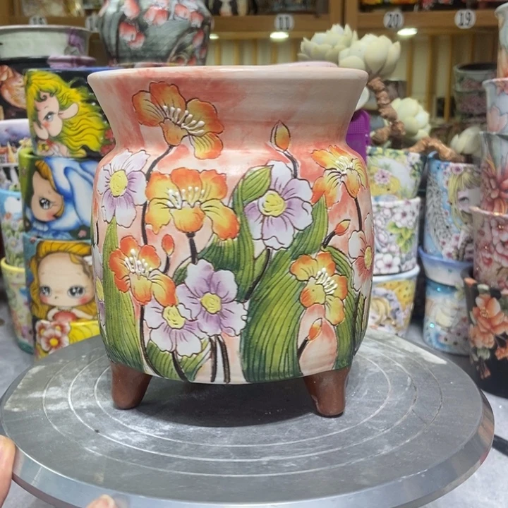 景德镇艺术手绘作品