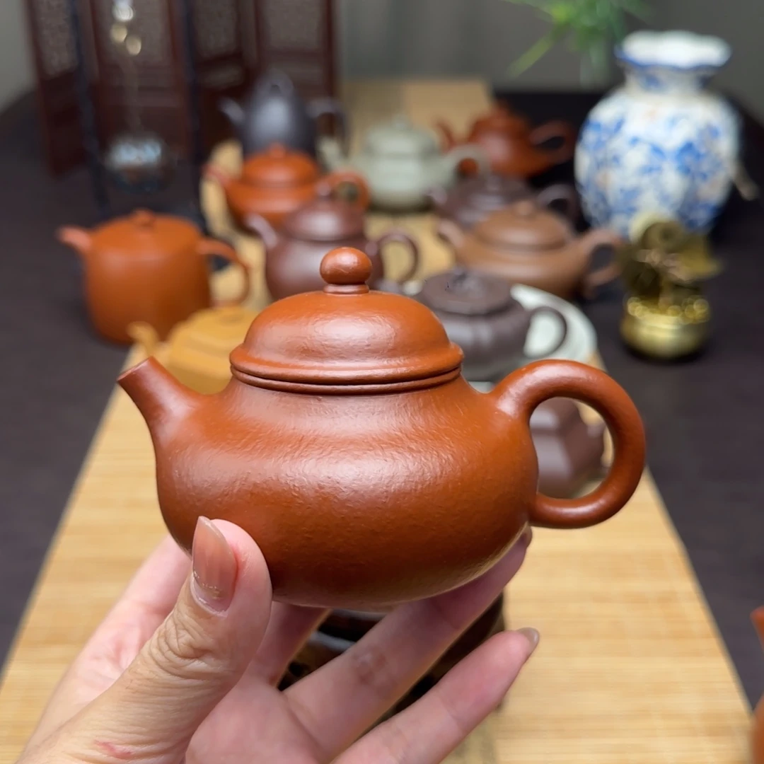 茶壶紫砂朱泥容天150cc