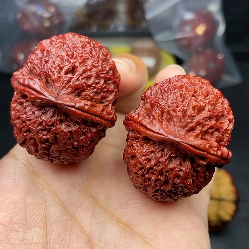 【闪购商品】把件文玩核桃40尺鱼子绣球