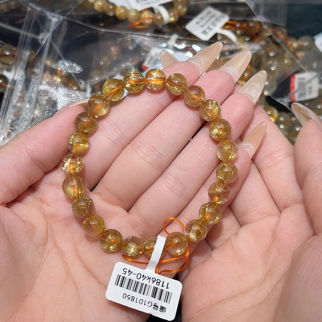 未镶嵌手串发晶仙****李卡8