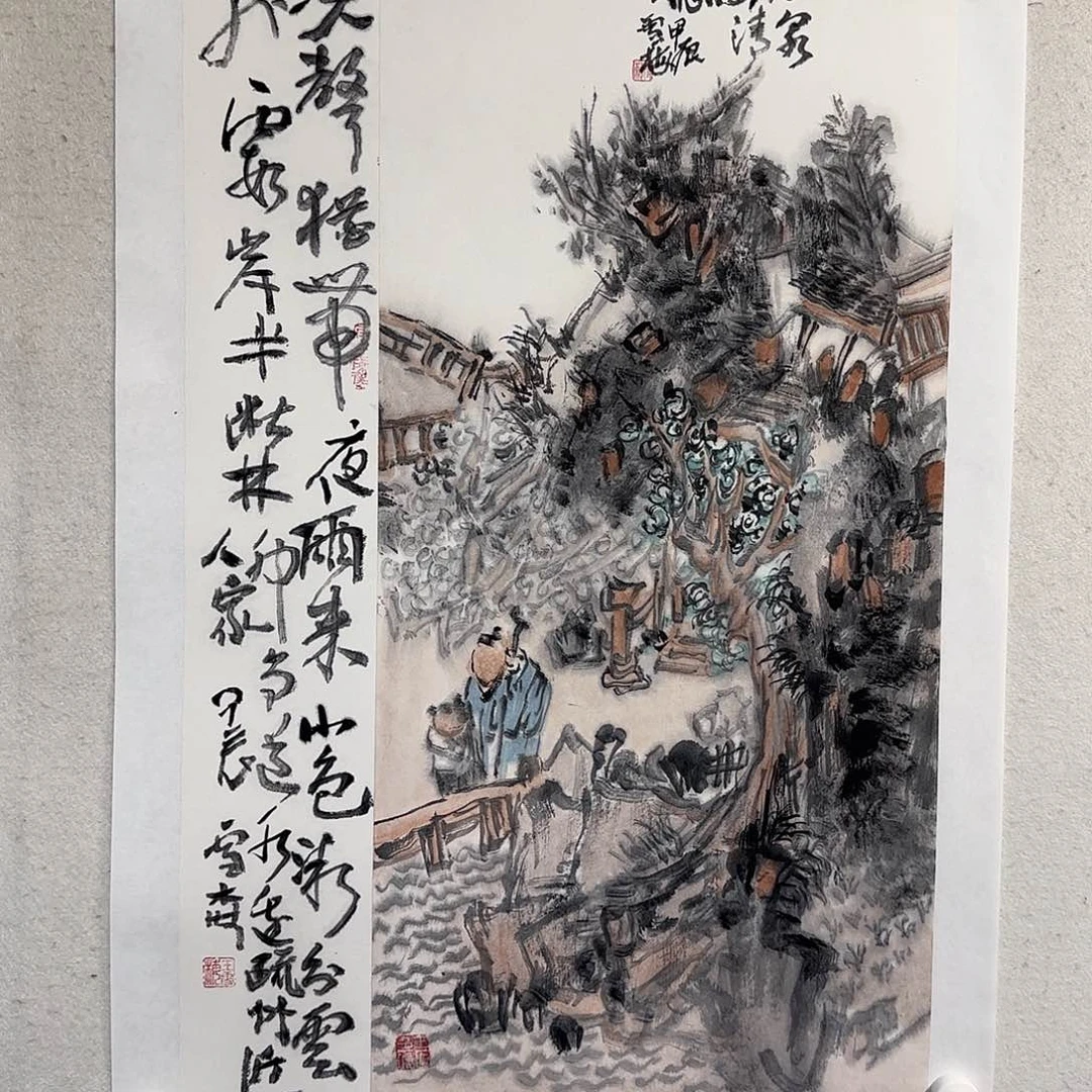 国画老师精品作品