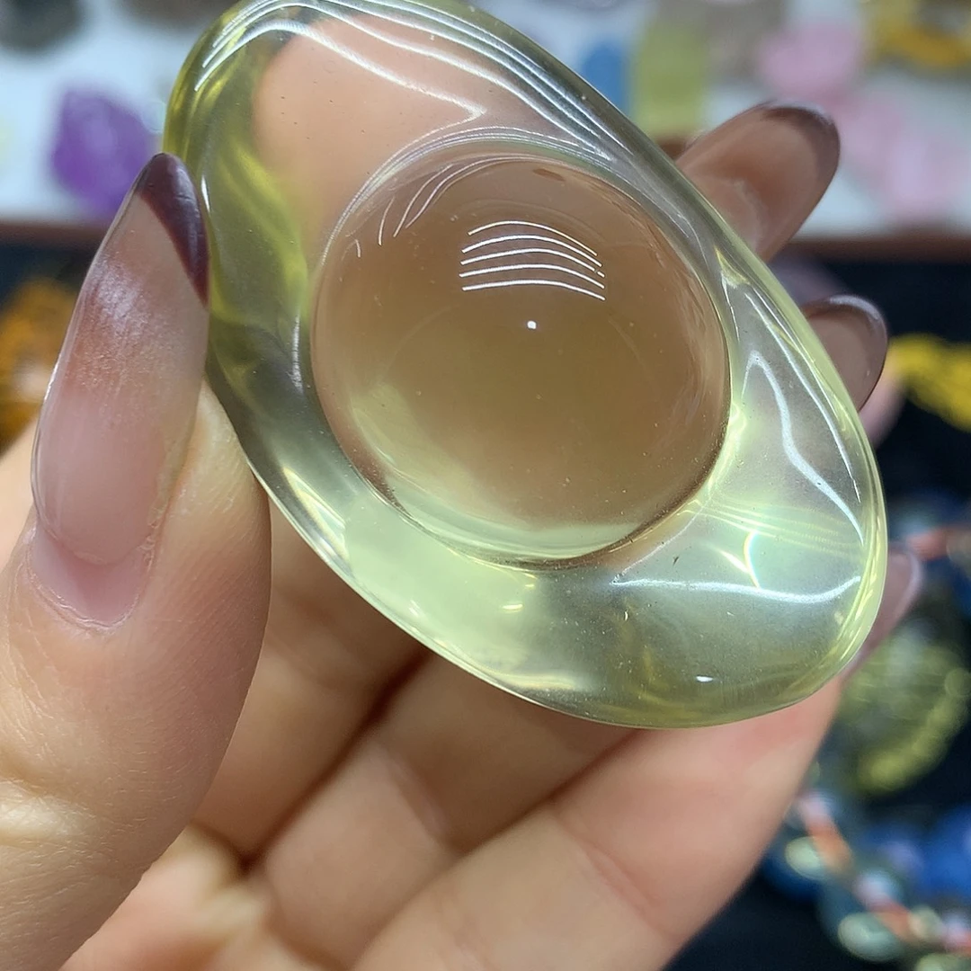 水晶未镶嵌珠宝半成品