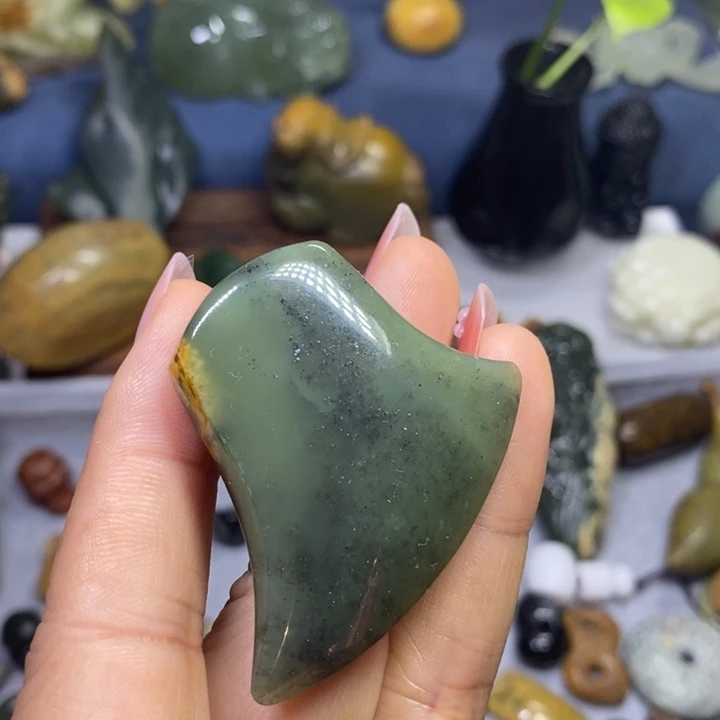 岫岩河磨玉（透闪石质玉）未镶嵌挂件