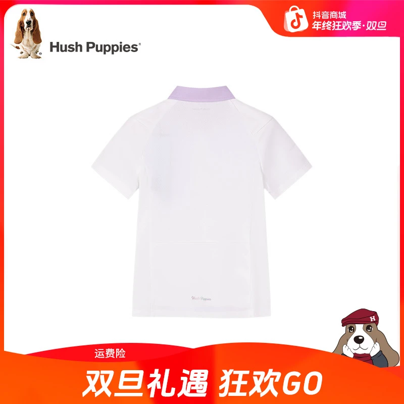 【polo短袖】暇步士童装2025年夏季新款儿童时尚百搭纯色polo衫短袖