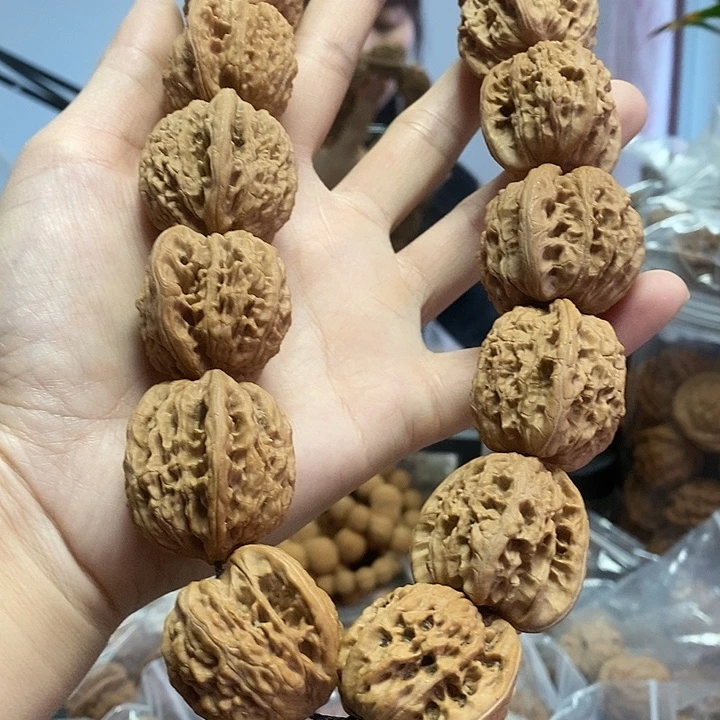 文玩核桃把件33霞云岭手持