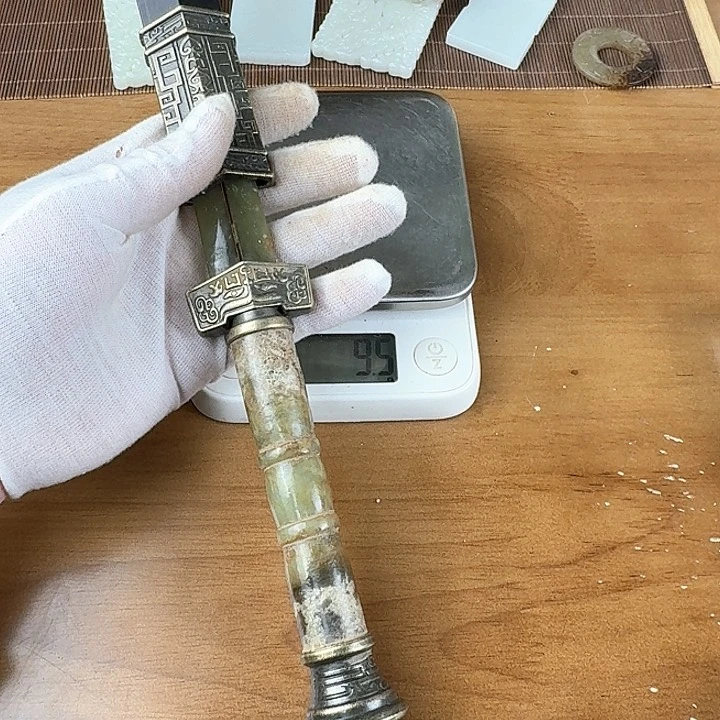 和田玉挂件未镶嵌真*