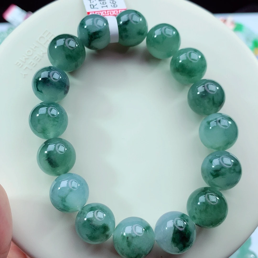 未镶嵌手链翡翠卡12.8