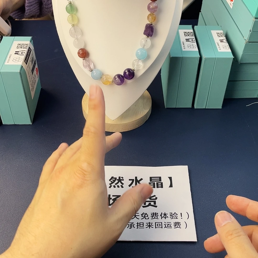 水晶银S925镶嵌手链