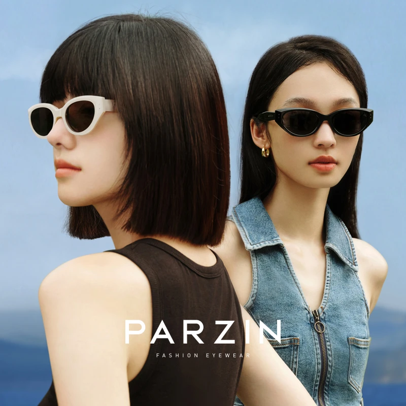 帕森墨镜25年新品猫眼折叠偏光男女轻盈户外拍照太阳镜PZ91519
