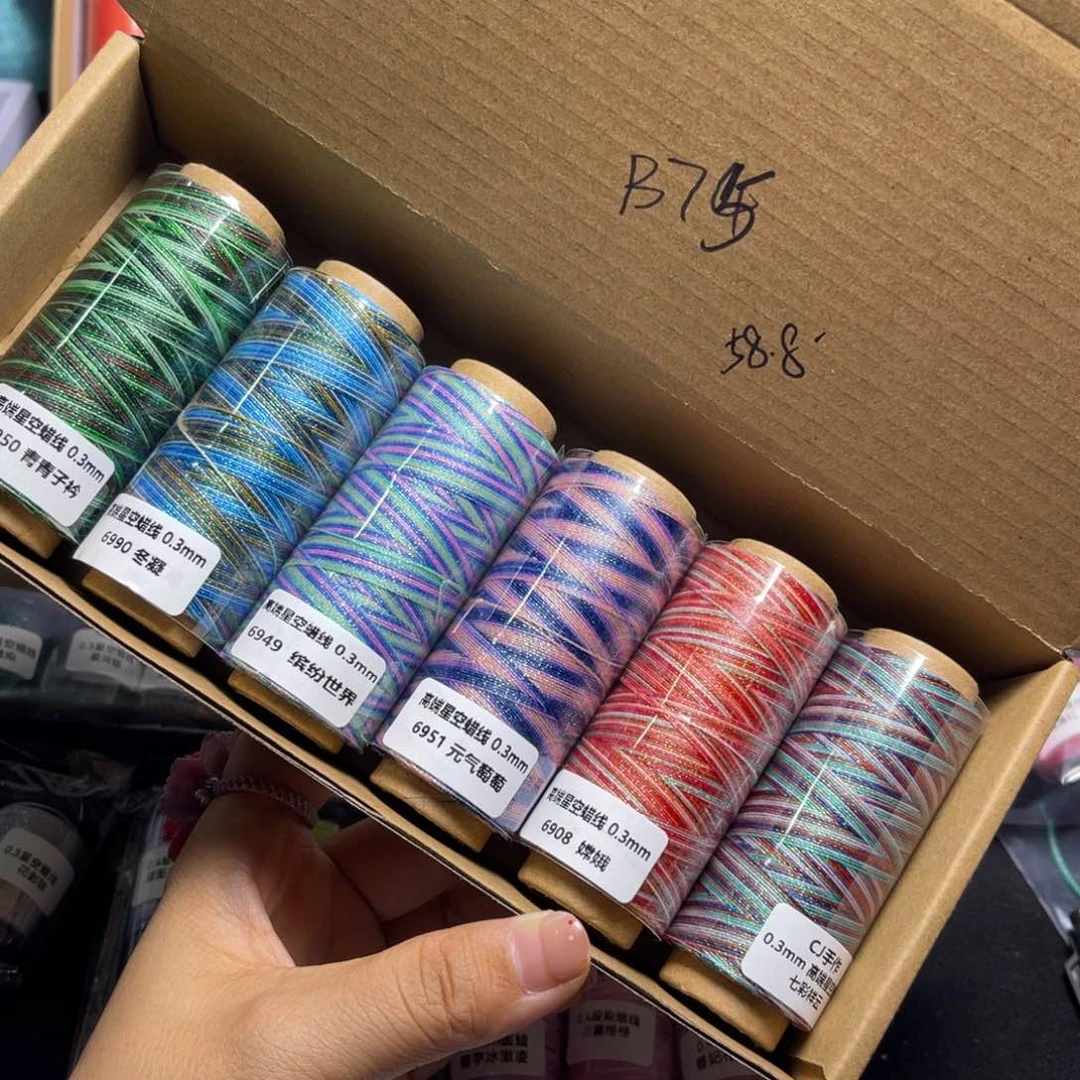 腈纶0.3星空蜡纸轴套盒B75