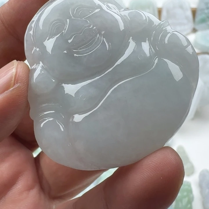 翡翠未镶嵌颈饰天然缅甸A货翡翠