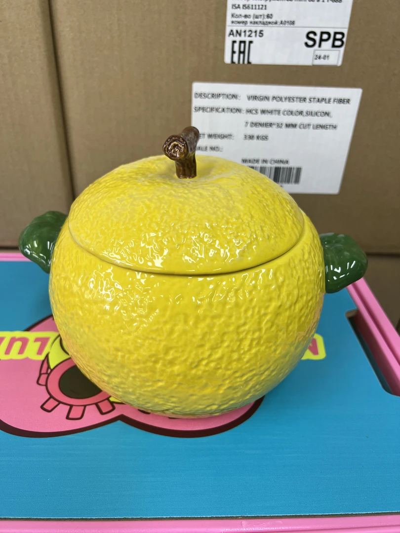 可爱柠檬造型汤盆汤锅