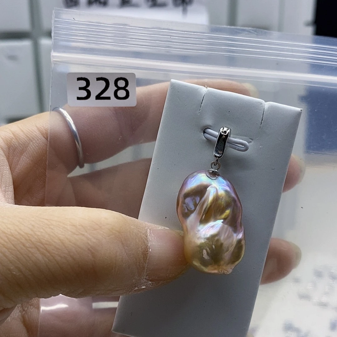 颈饰合金淡水珍珠
