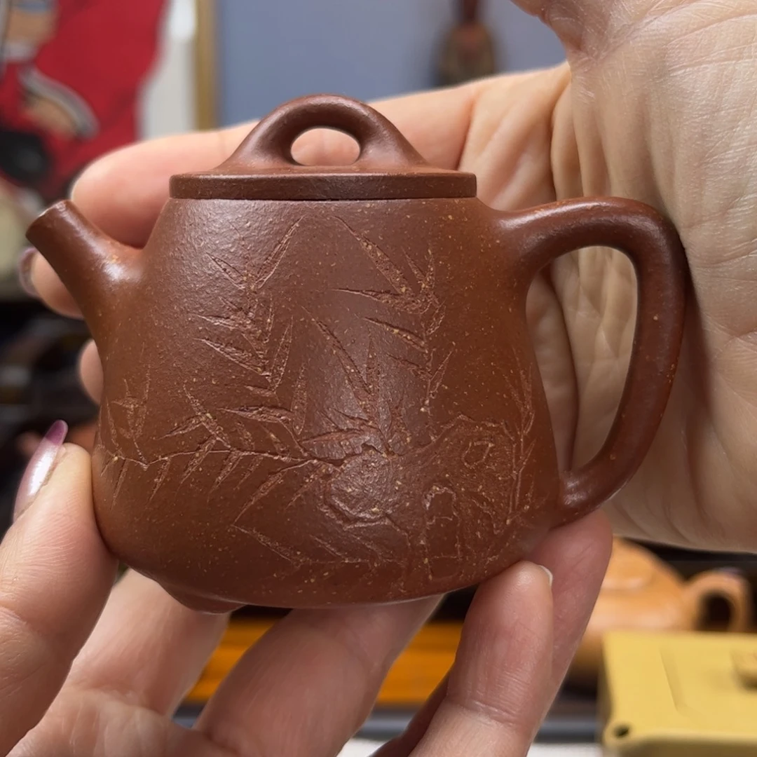 紫砂茶具半手工制作