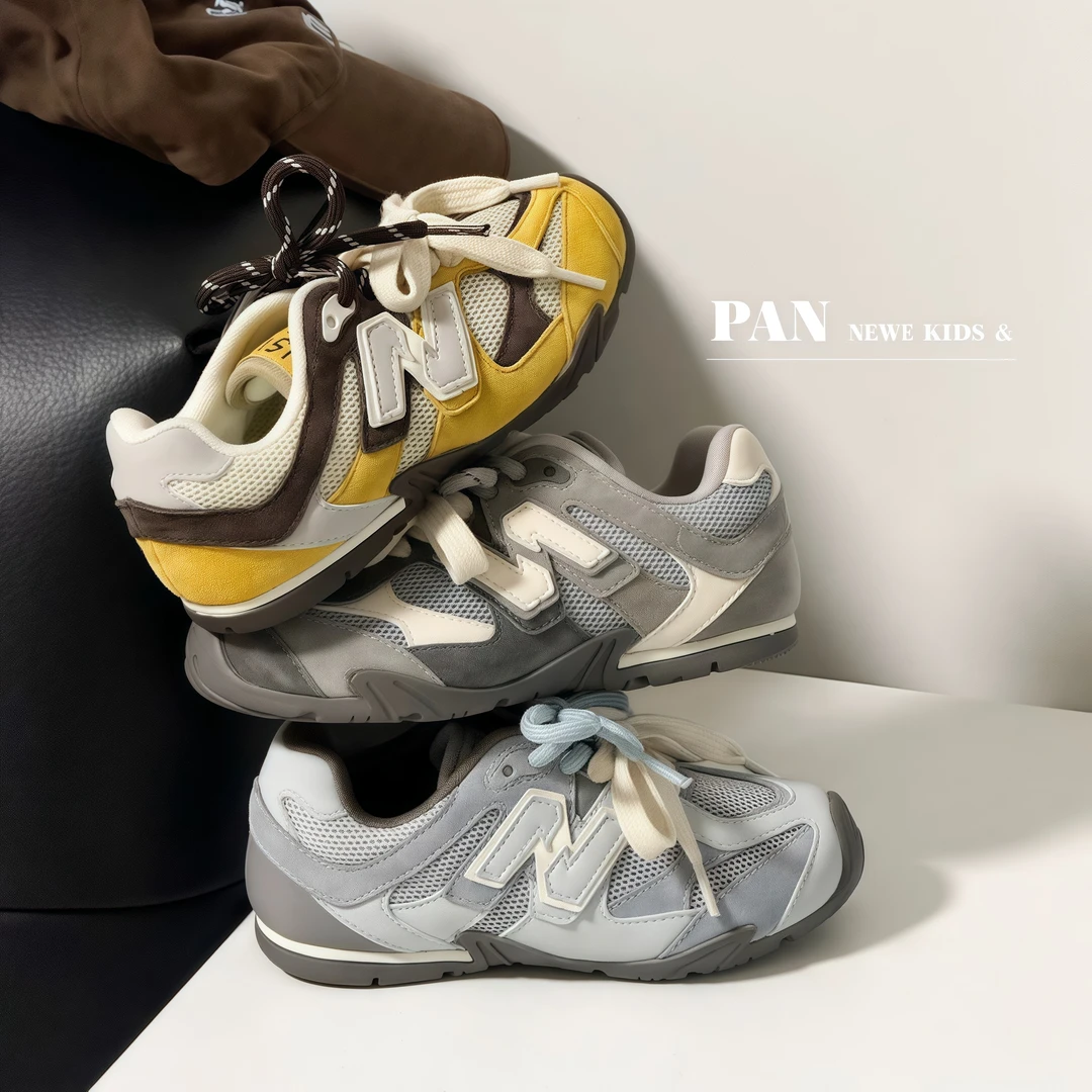 儿童运动鞋阿甘鞋透气网面2025新款德训鞋休闲透气网鞋男童登山鞋