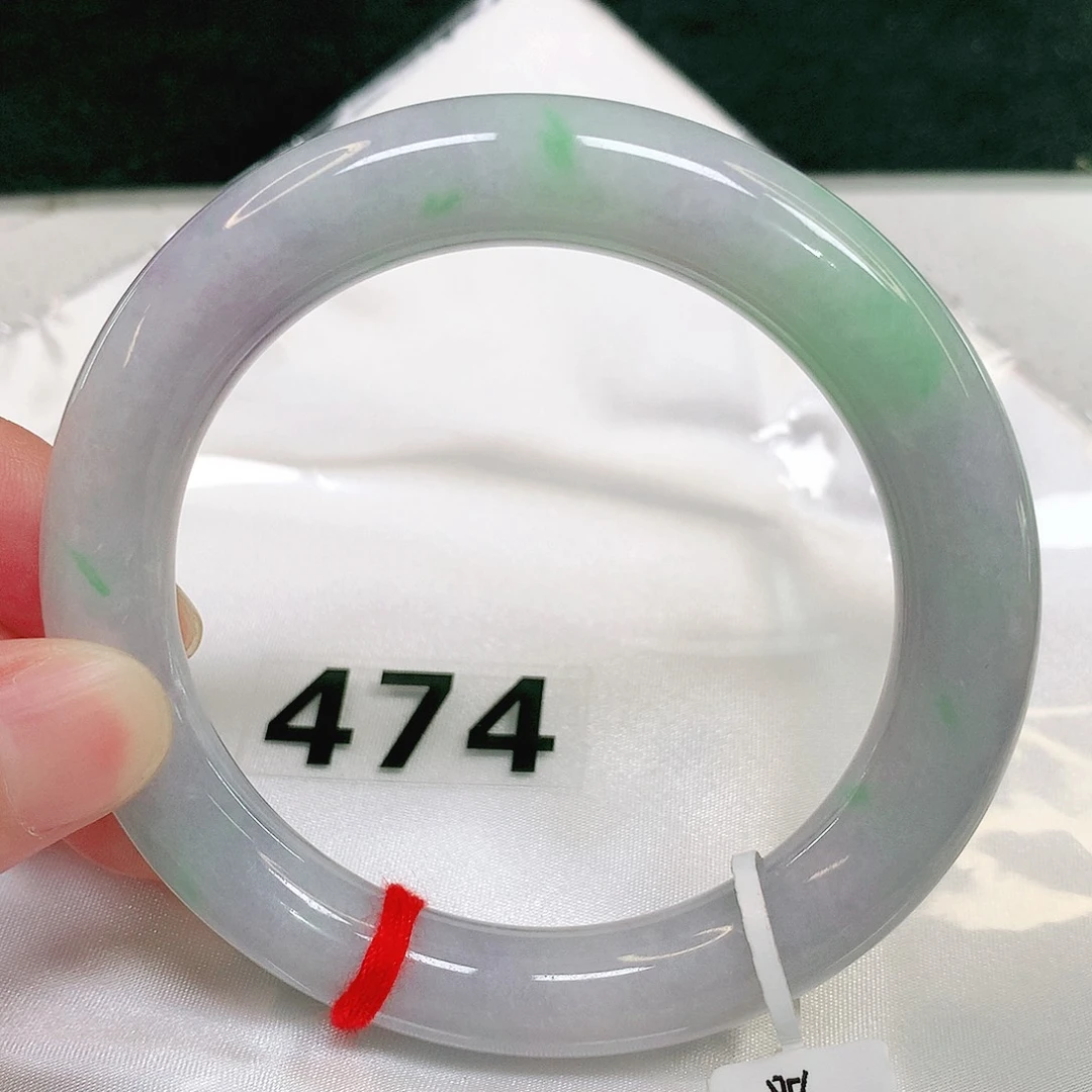 翡翠手镯（圆镯）未镶嵌474