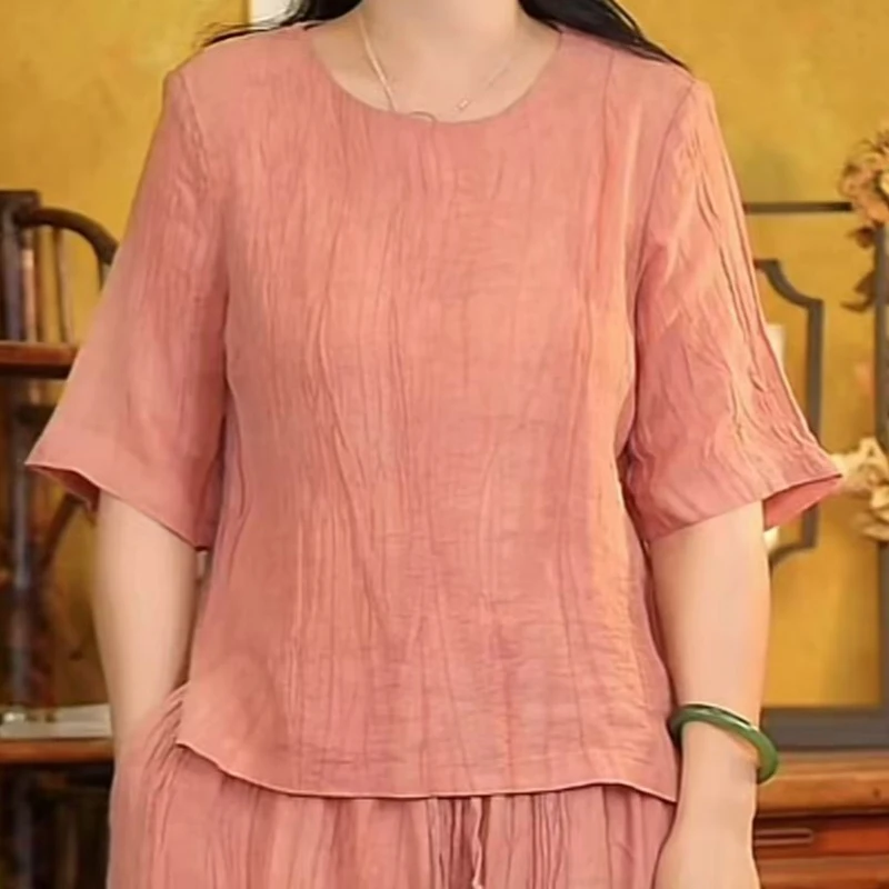 【即遇~~令仪】新中式草木染套装