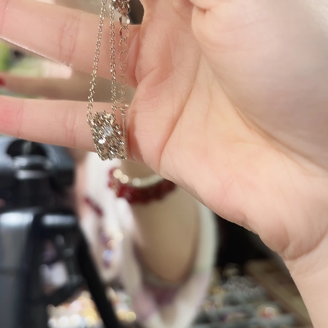 琉璃纯铜合金项链