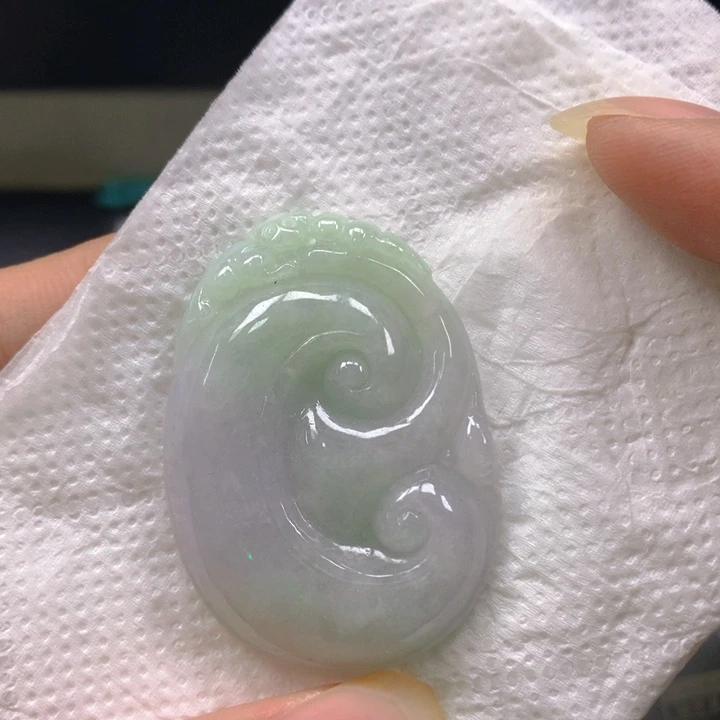 翡翠未镶嵌挂件翡翠